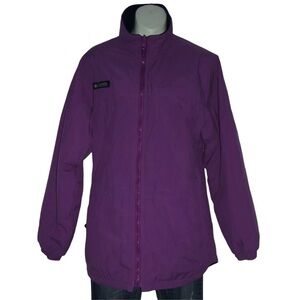 Columbia Coat Vintage 90's Purple Nylon Gorpcore Jacket Ski Active Winter Jacket